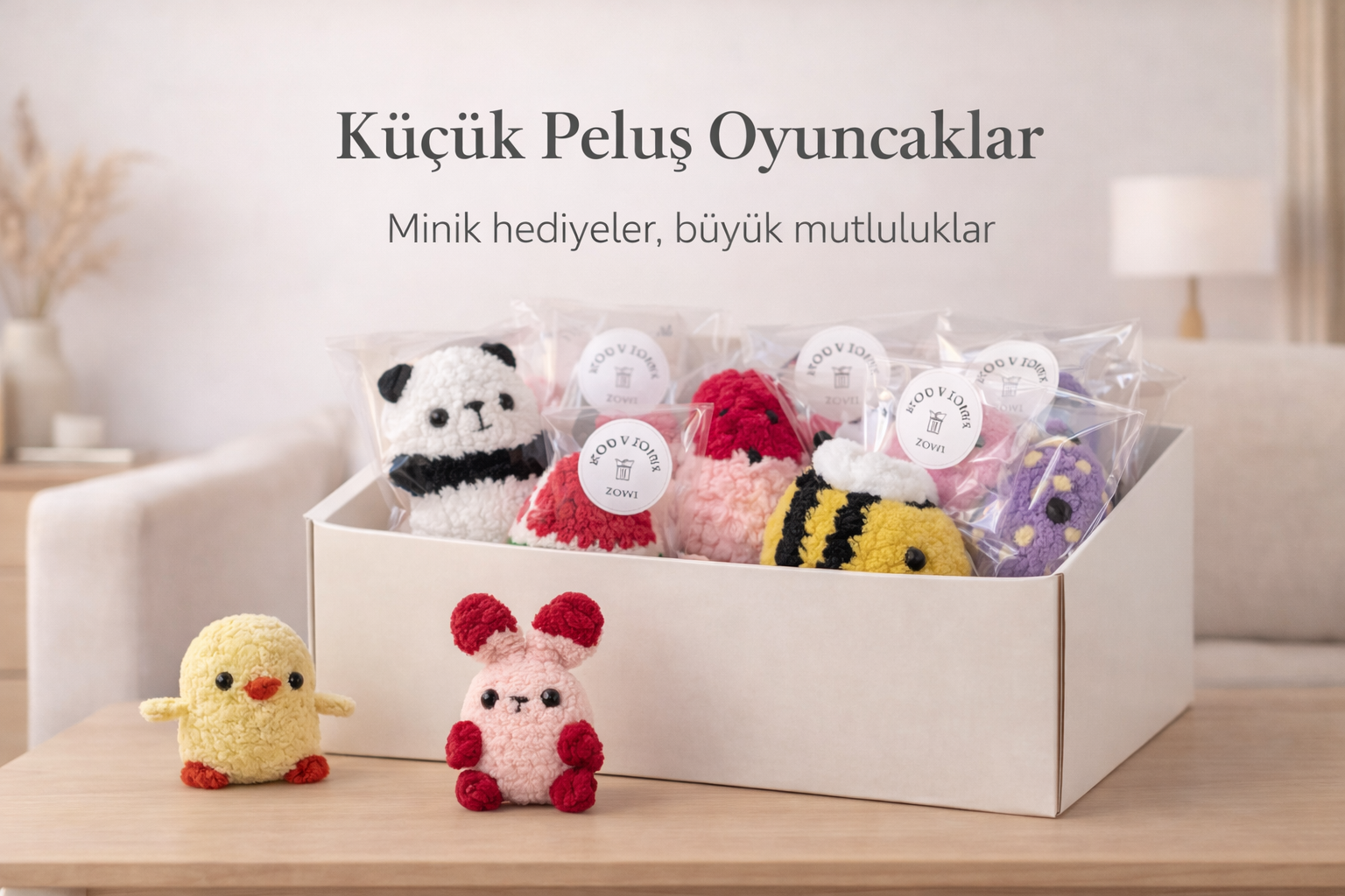 Küçük Peluş Oyuncaklar