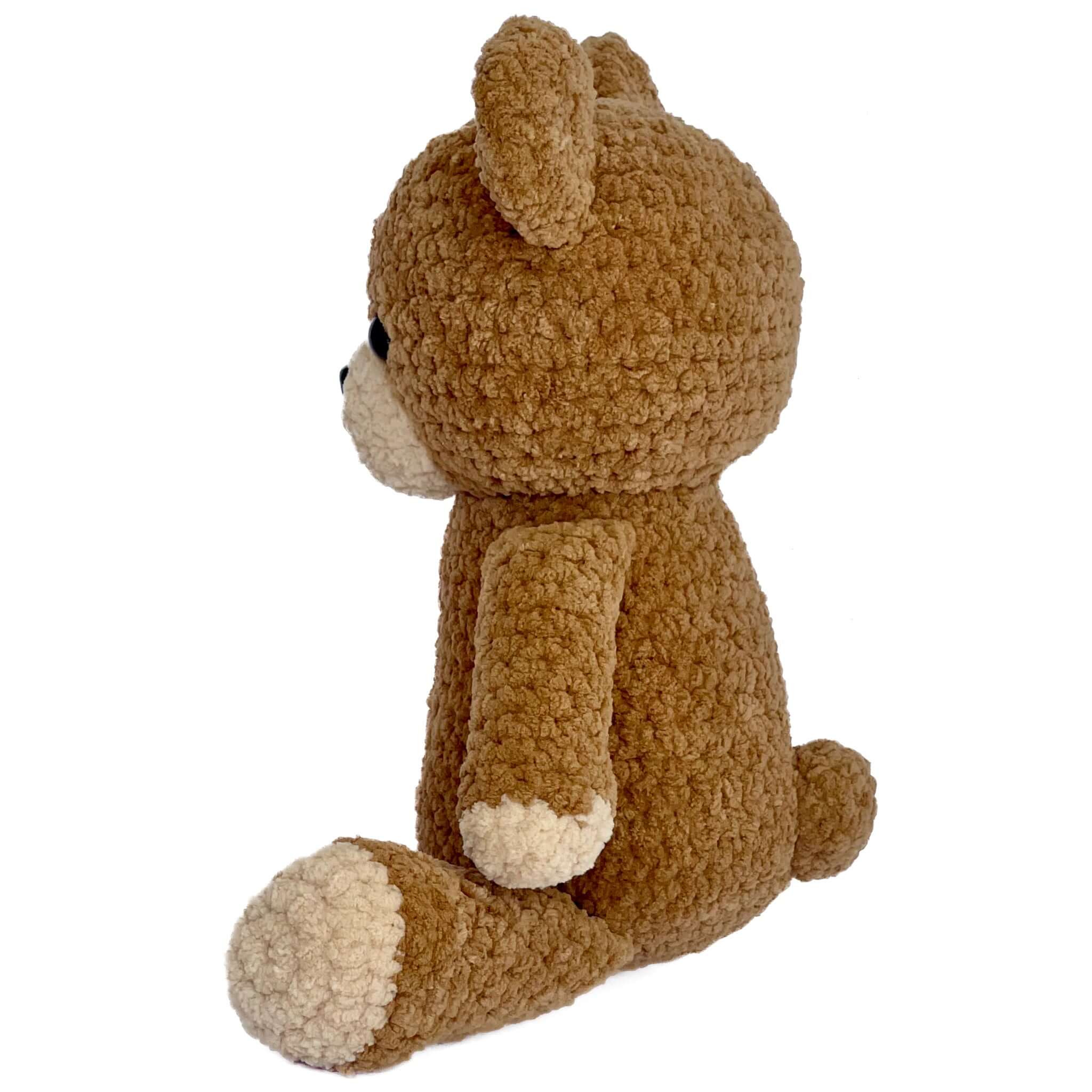 Peluş Oyuncak Ayıcık Teddy – El Yapımı Örgü Bebek ve Çocuk Oyuncağı | Zovi