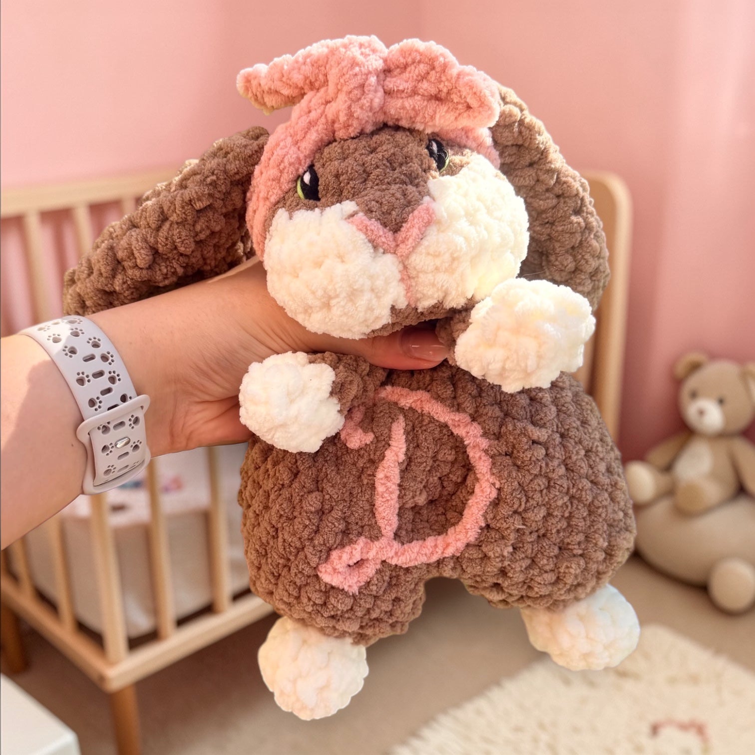 Tavşan Loli Peluş Oyuncak – Bebek Uyku Arkadaşı | Zovi