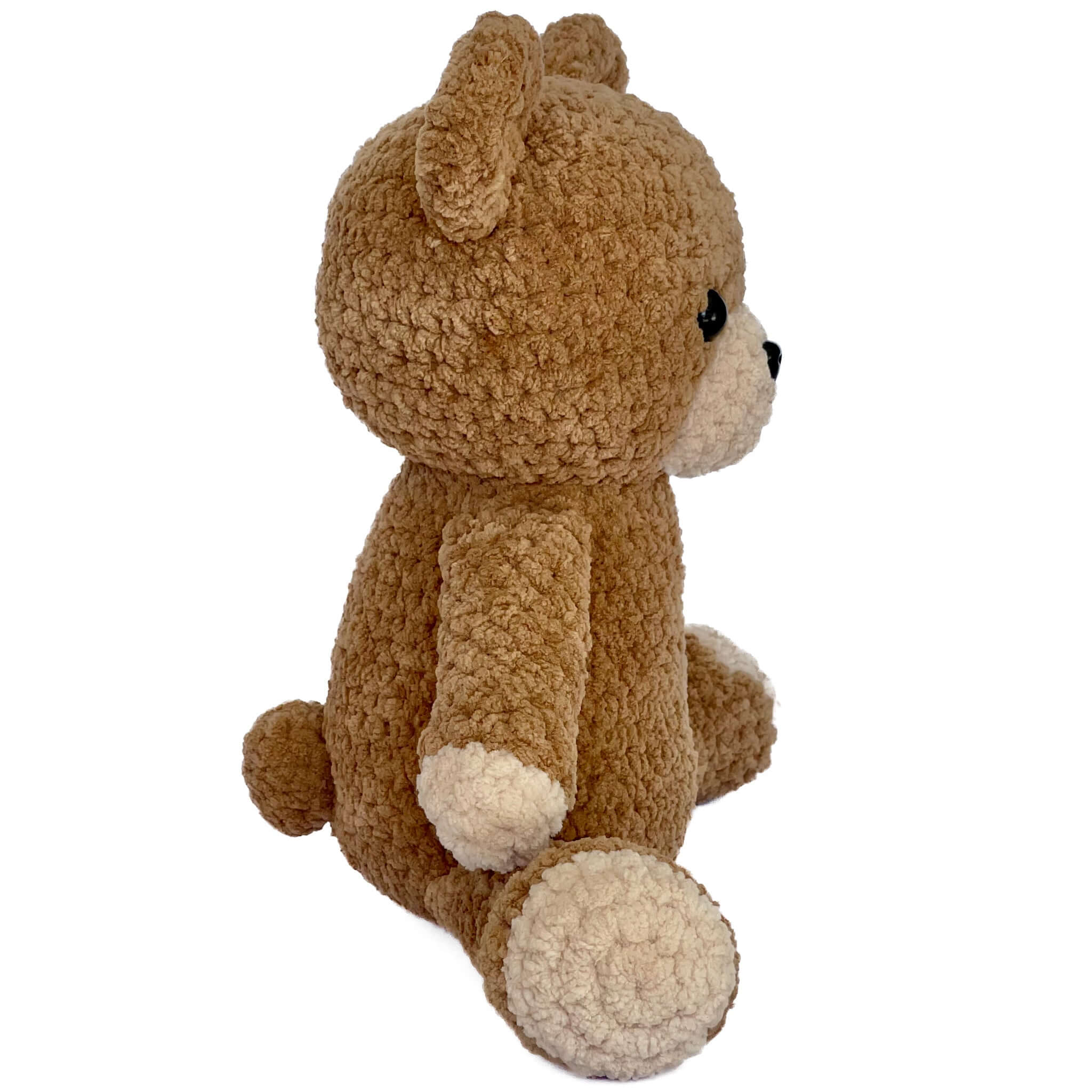 Peluş Oyuncak Ayıcık Teddy – El Yapımı Örgü Bebek ve Çocuk Oyuncağı | Zovi