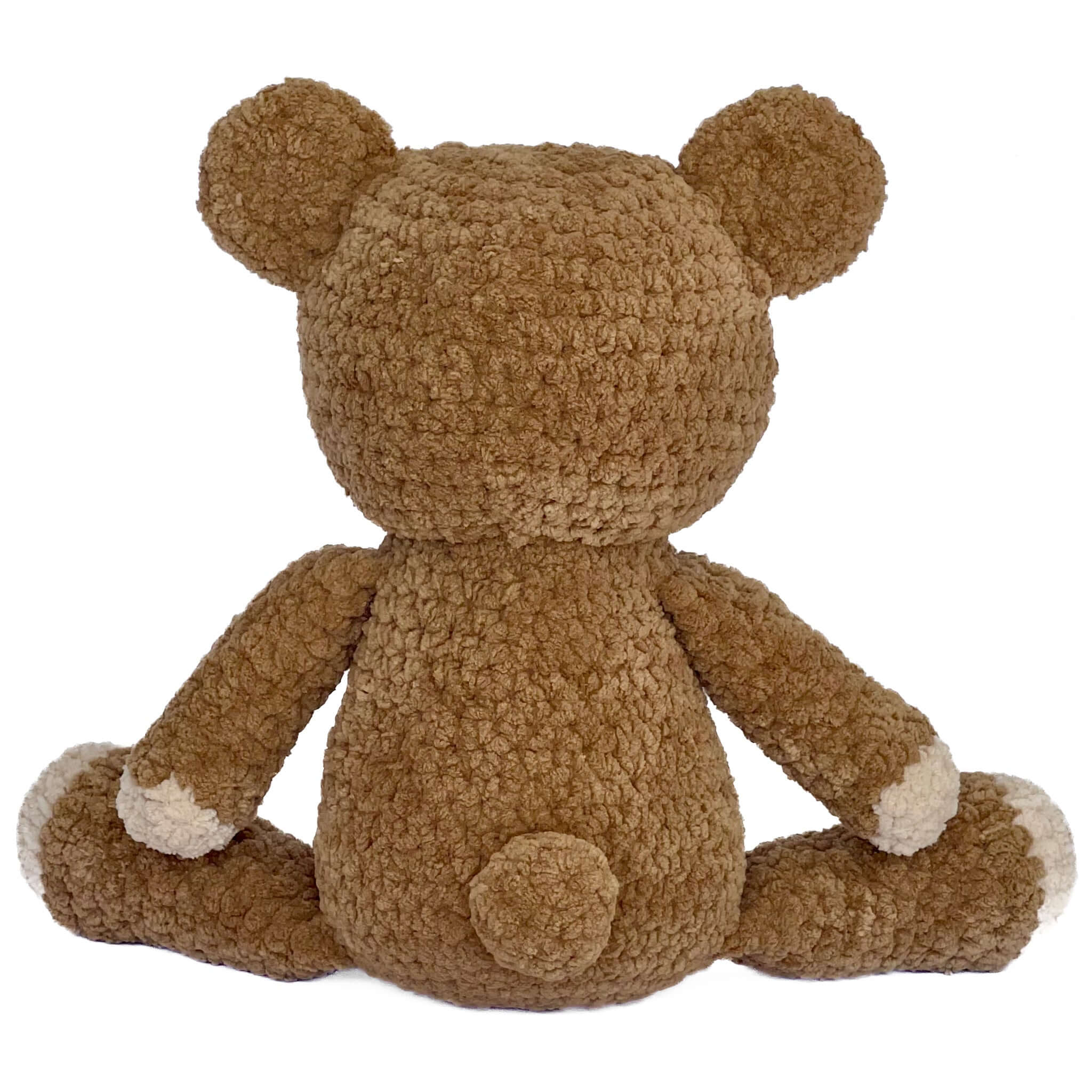 Peluş Oyuncak Ayıcık Teddy – El Yapımı Örgü Bebek ve Çocuk Oyuncağı | Zovi