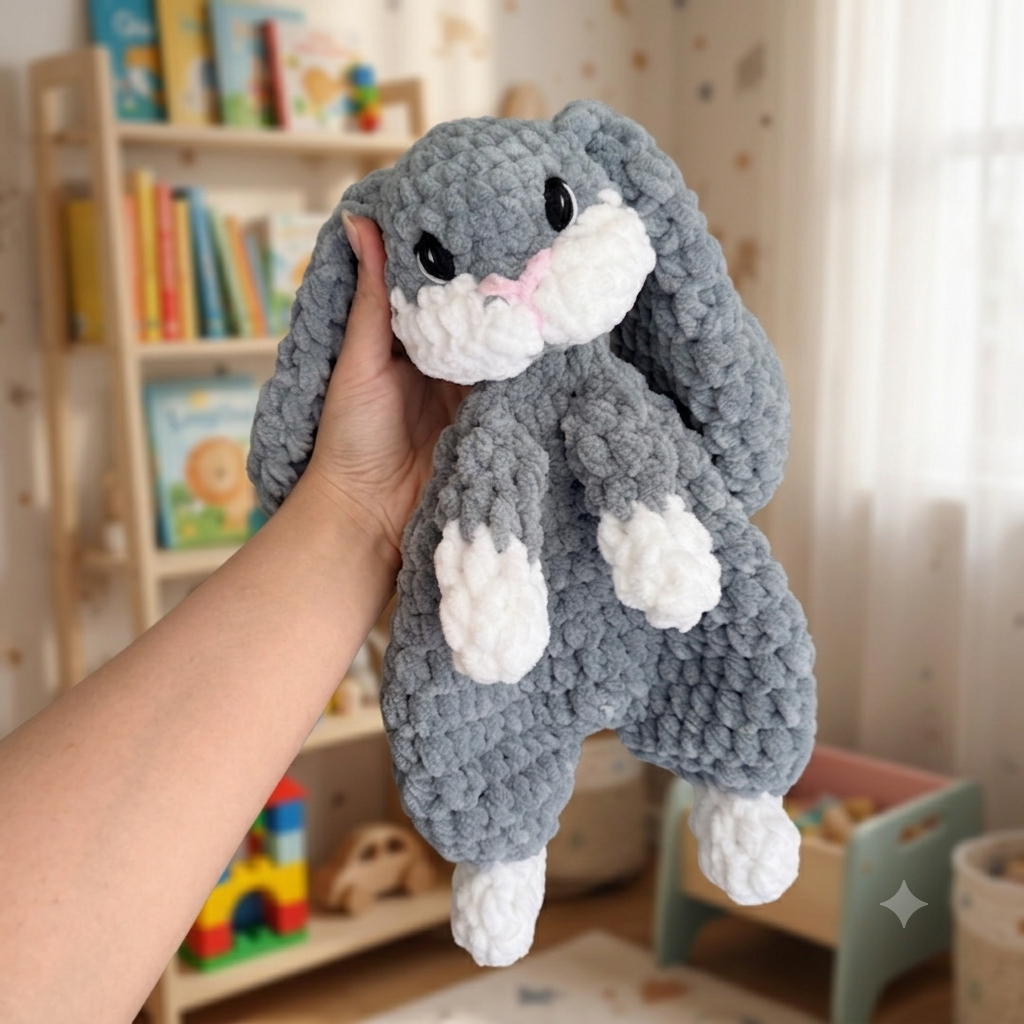 Tavşan Mimo Peluş Oyuncak – Bebek Uyku Arkadaşı | Zovi