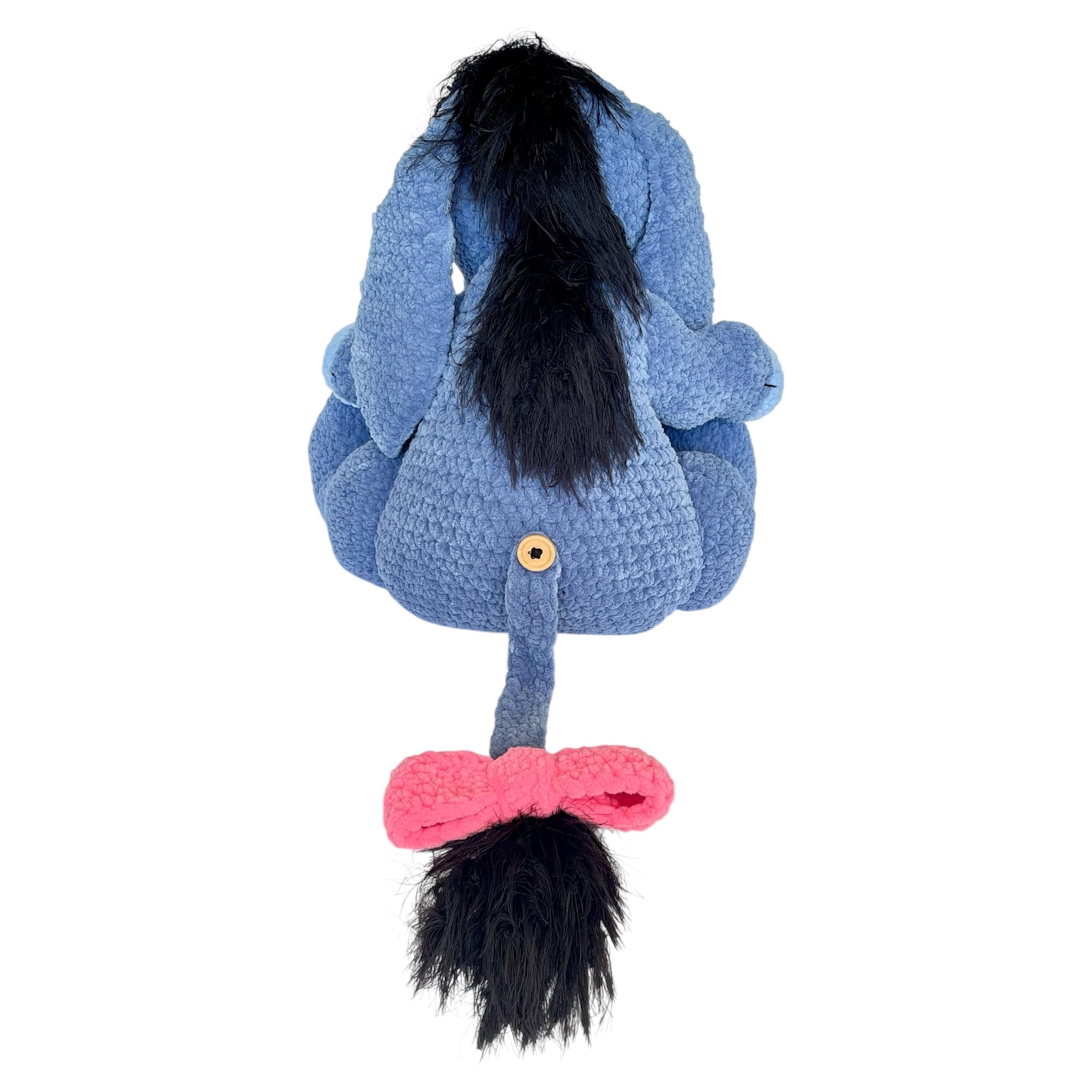 Amigurumi Mutsuz Eşek Eeyore Oyuncak - El Yapımı Örgü Hediye | Zovi