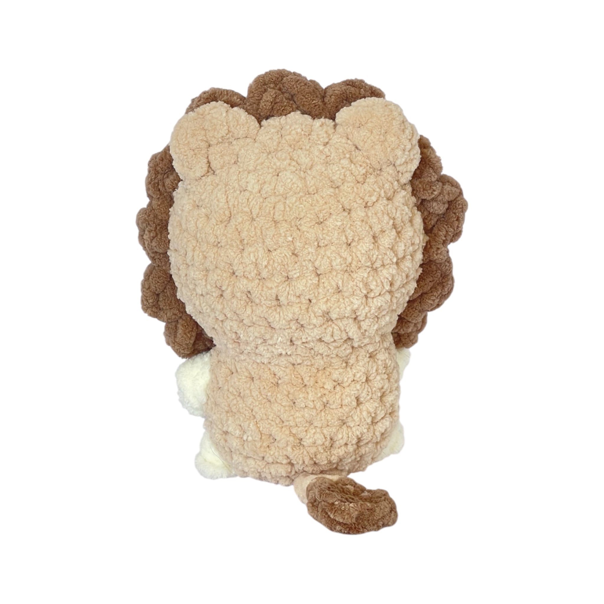 Örgü Aslan Oyuncak – Amigurumi El Yapımı Bebek ve Çocuk Oyuncağı | Zovi
