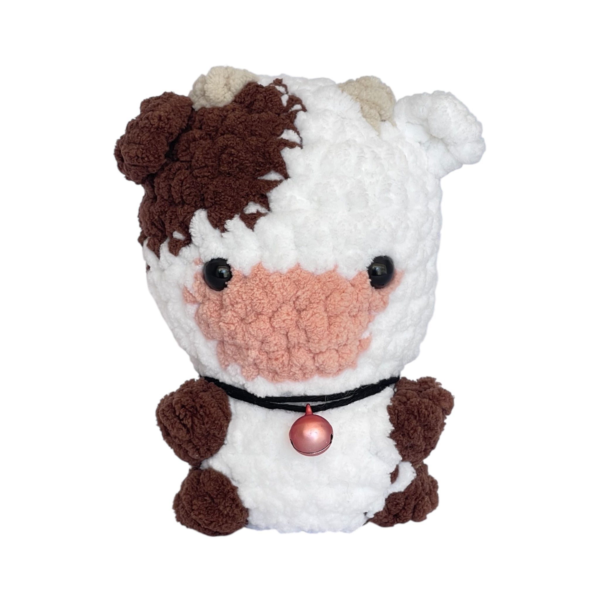 Amigurumi İnek Oyuncak – El Yapımı Örgü Bebek Hediyesi | Zovi