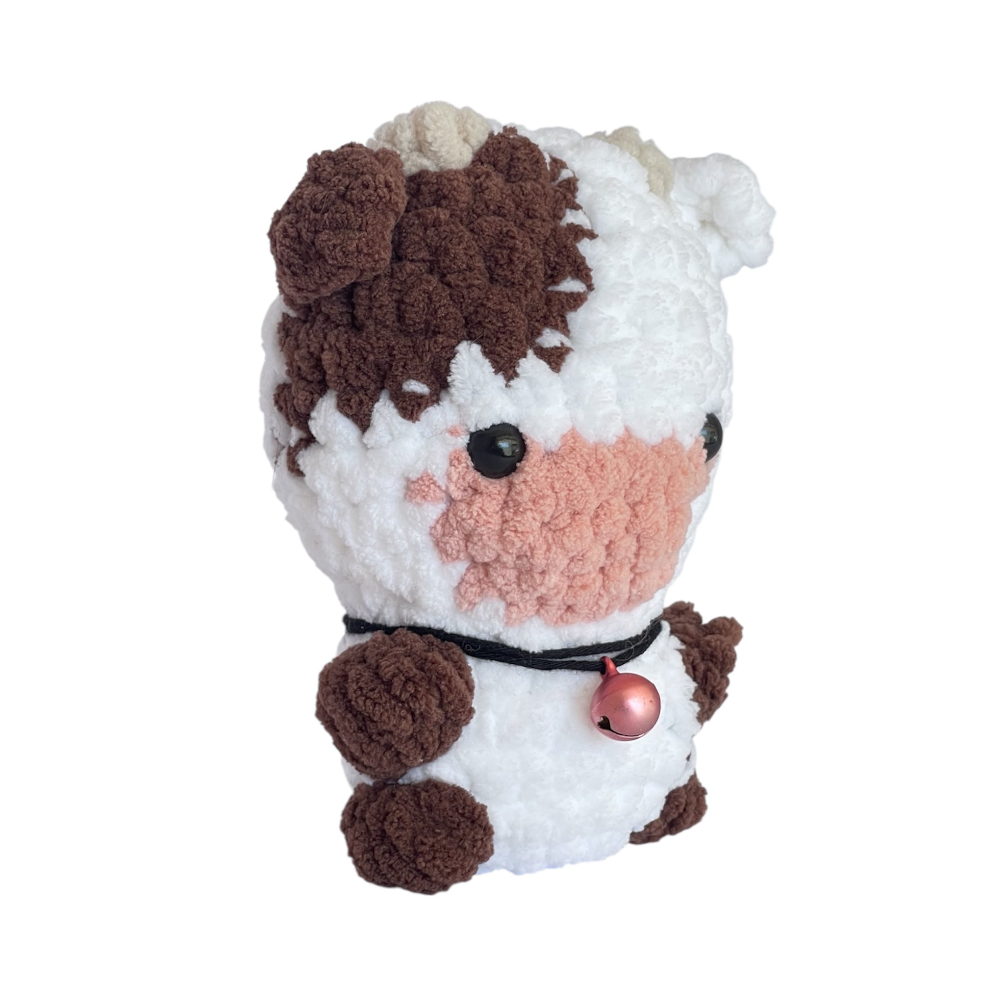 Amigurumi İnek Oyuncak – El Yapımı Örgü Bebek Hediyesi | Zovi