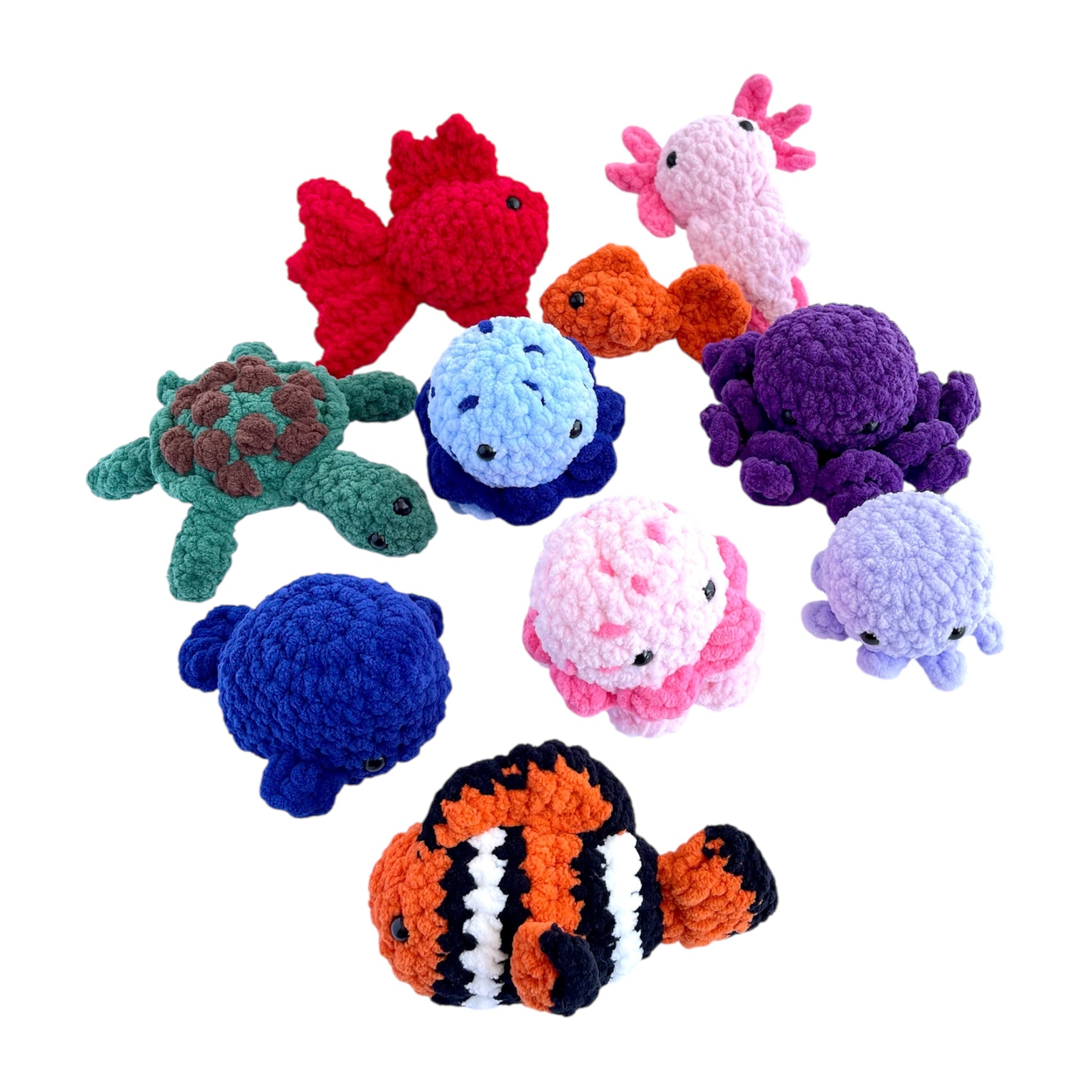 Örgü Balık Oyuncak – Japon Balığı Amigurumi El Yapımı Çocuk Oyuncağı | Zovi