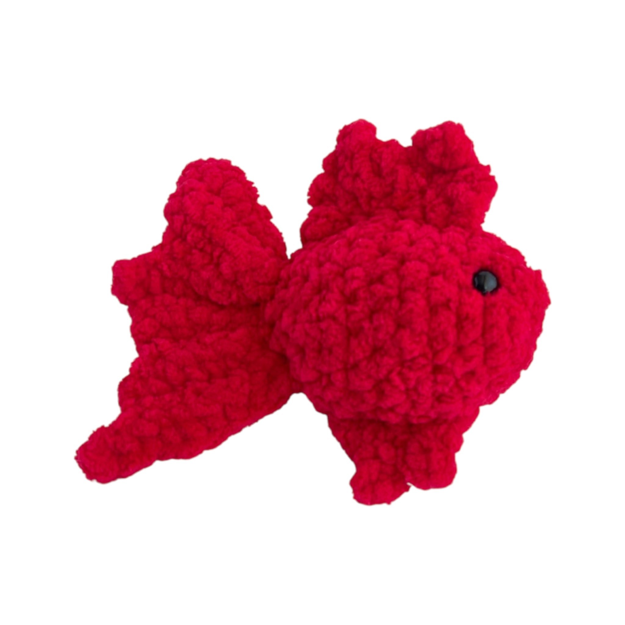 Örgü Balık Oyuncak – Beta Balığı Amigurumi El Yapımı Çocuk Oyuncağı | Zovi