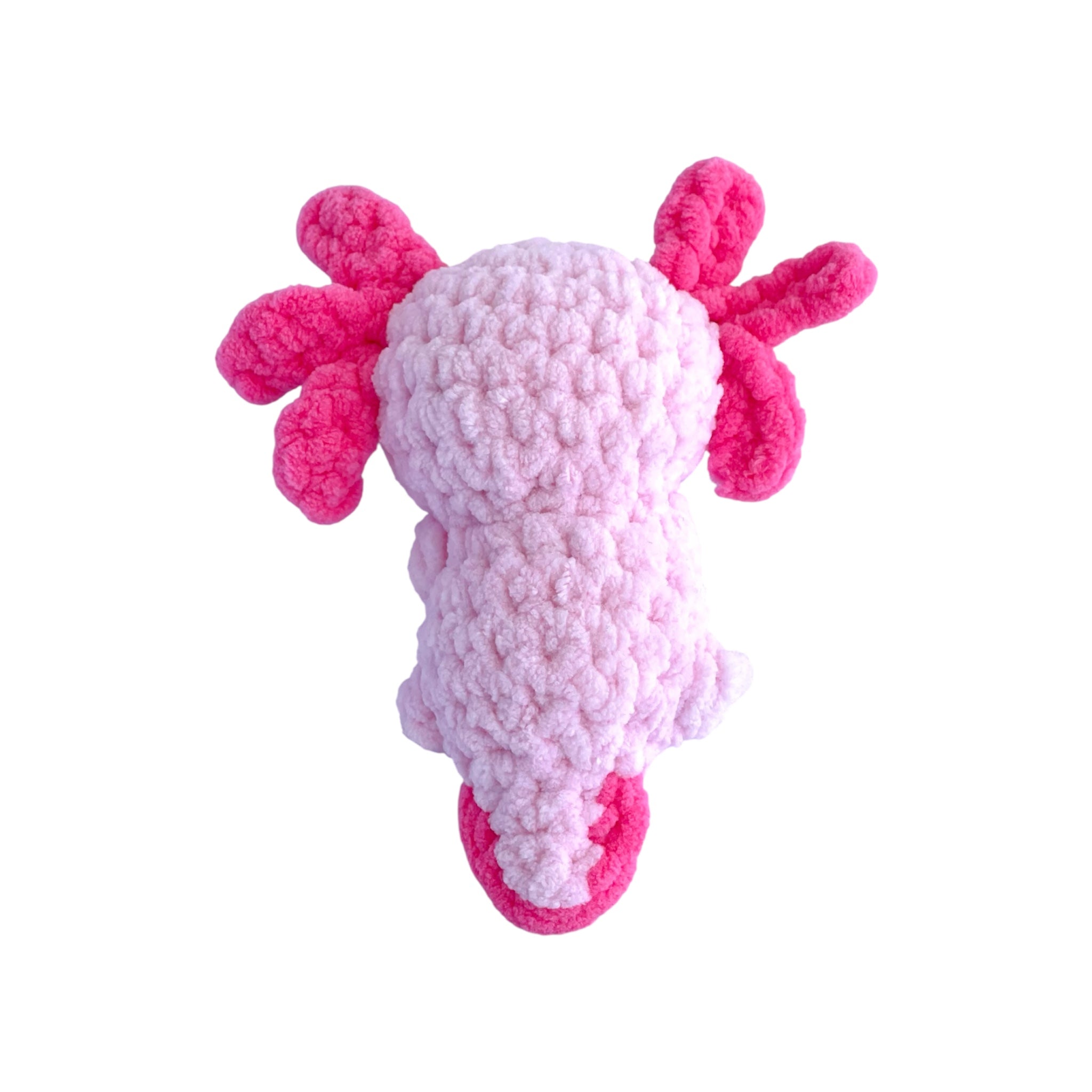 Örgü Axolotl Oyuncak – Amigurumi El Yapımı Bebek Hediyesi | Zovi