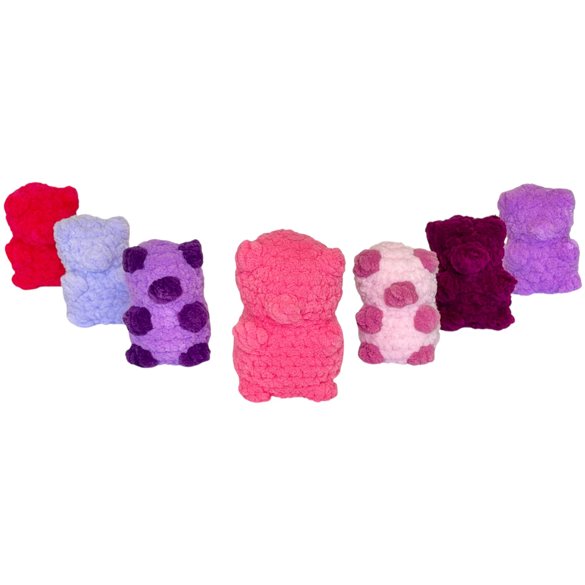 Örgü Ayıcık (Gummy Bear) – Amigurumi El Yapımı Bebek Oyuncağı | Zovi