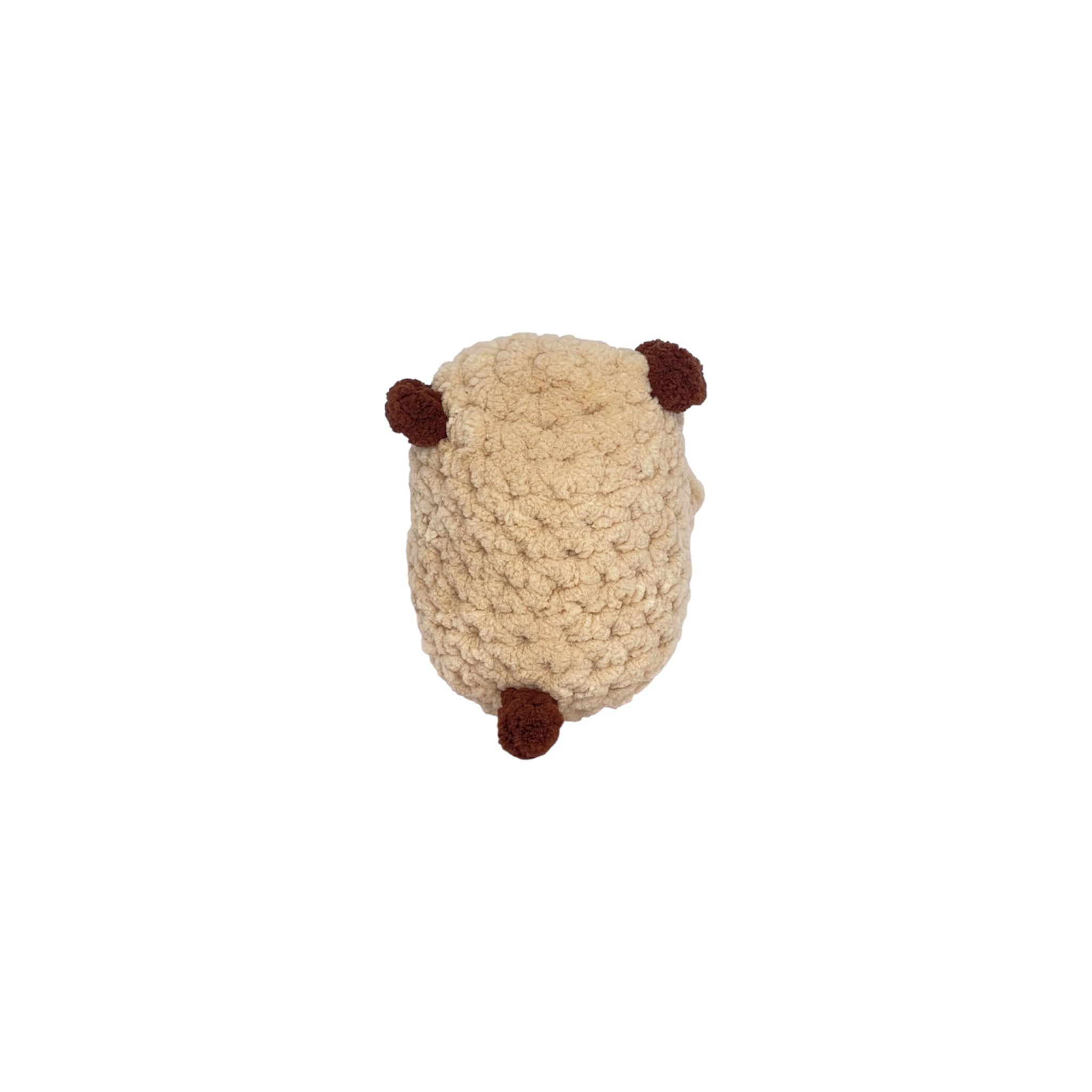 Amigurumi Pug Köpek Oyuncak – El Yapımı Örgü Çocuk Oyuncağı | Zovi