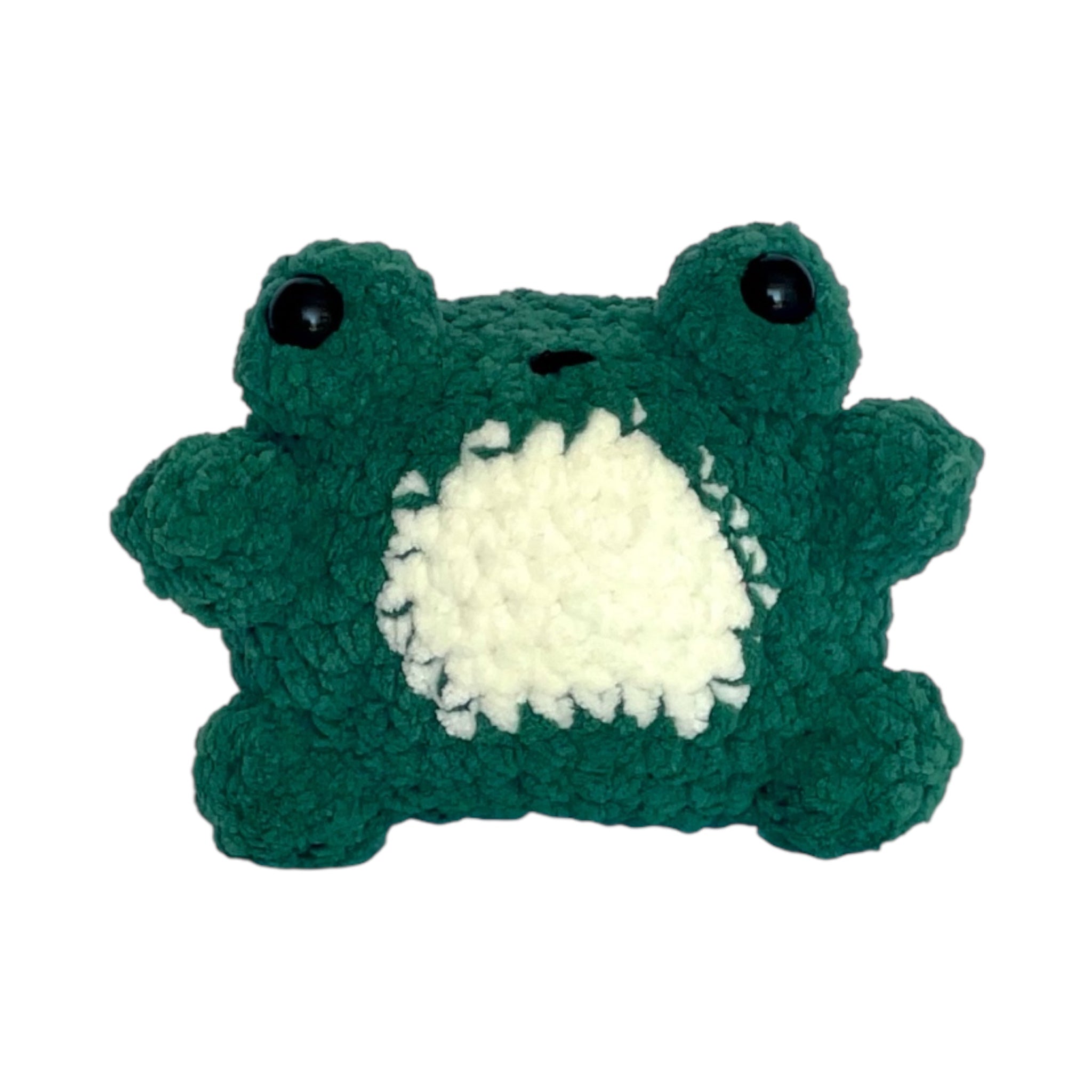 Örgü Kurbağa Oyuncak – Amigurumi El Yapımı Bebek ve Çocuk Oyuncağı | Zovi