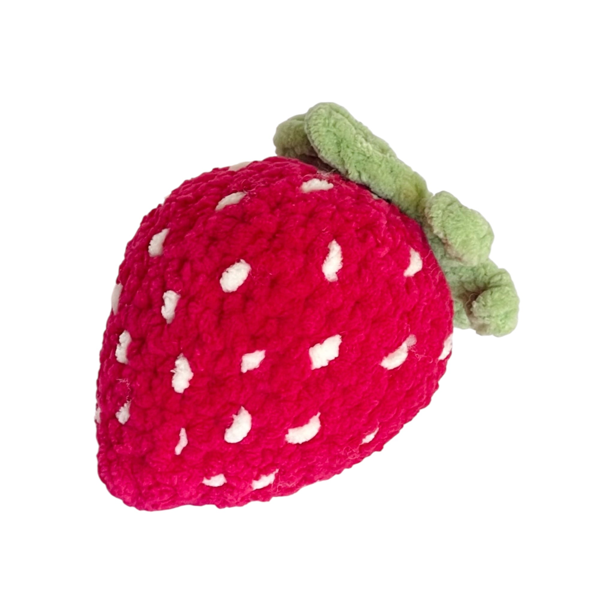 Örgü Çilek Oyuncak – Amigurumi El Yapımı Bebek Oyuncağı | Zovi