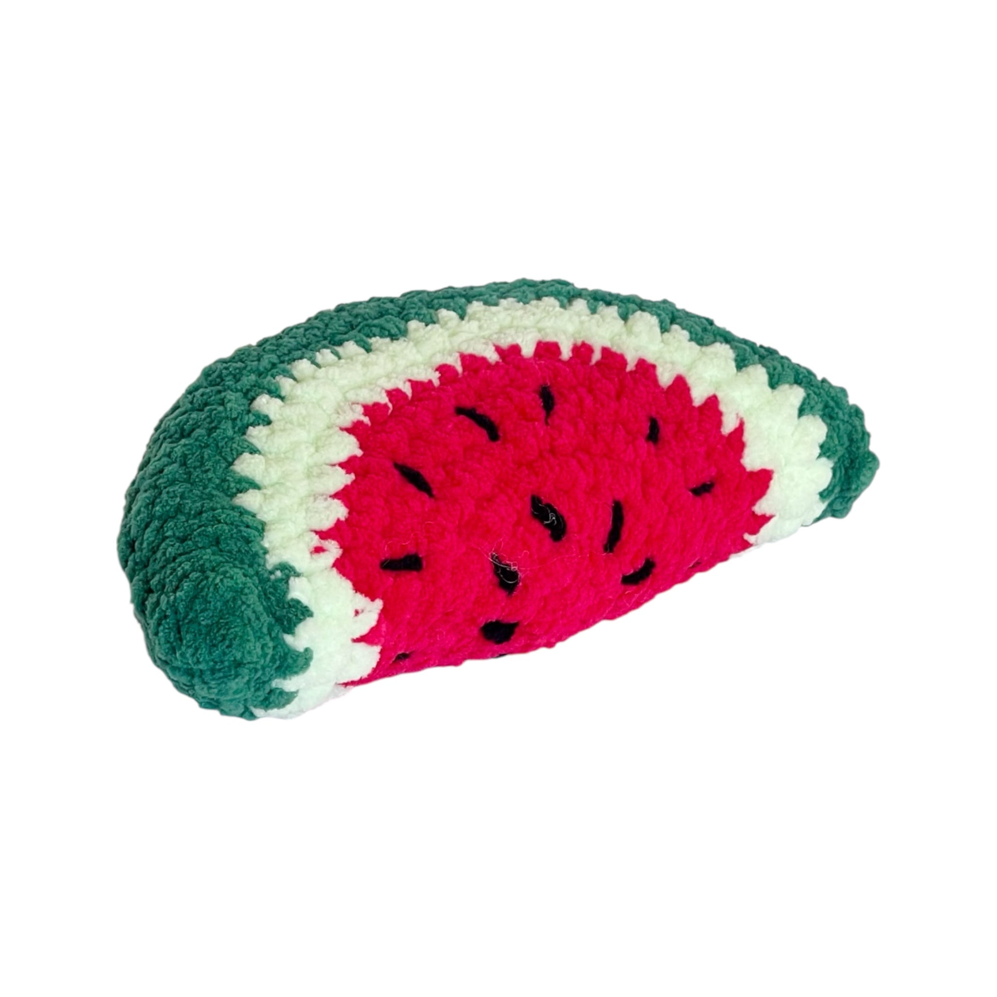 Örgü Karpuz Dilimi Oyuncak – Amigurumi El Yapımı Hediye | Zovi