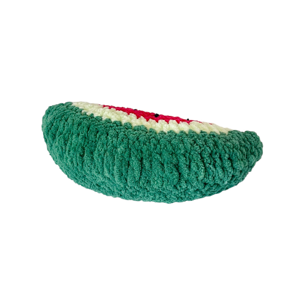 Örgü Karpuz Dilimi Oyuncak – Amigurumi El Yapımı Hediye | Zovi