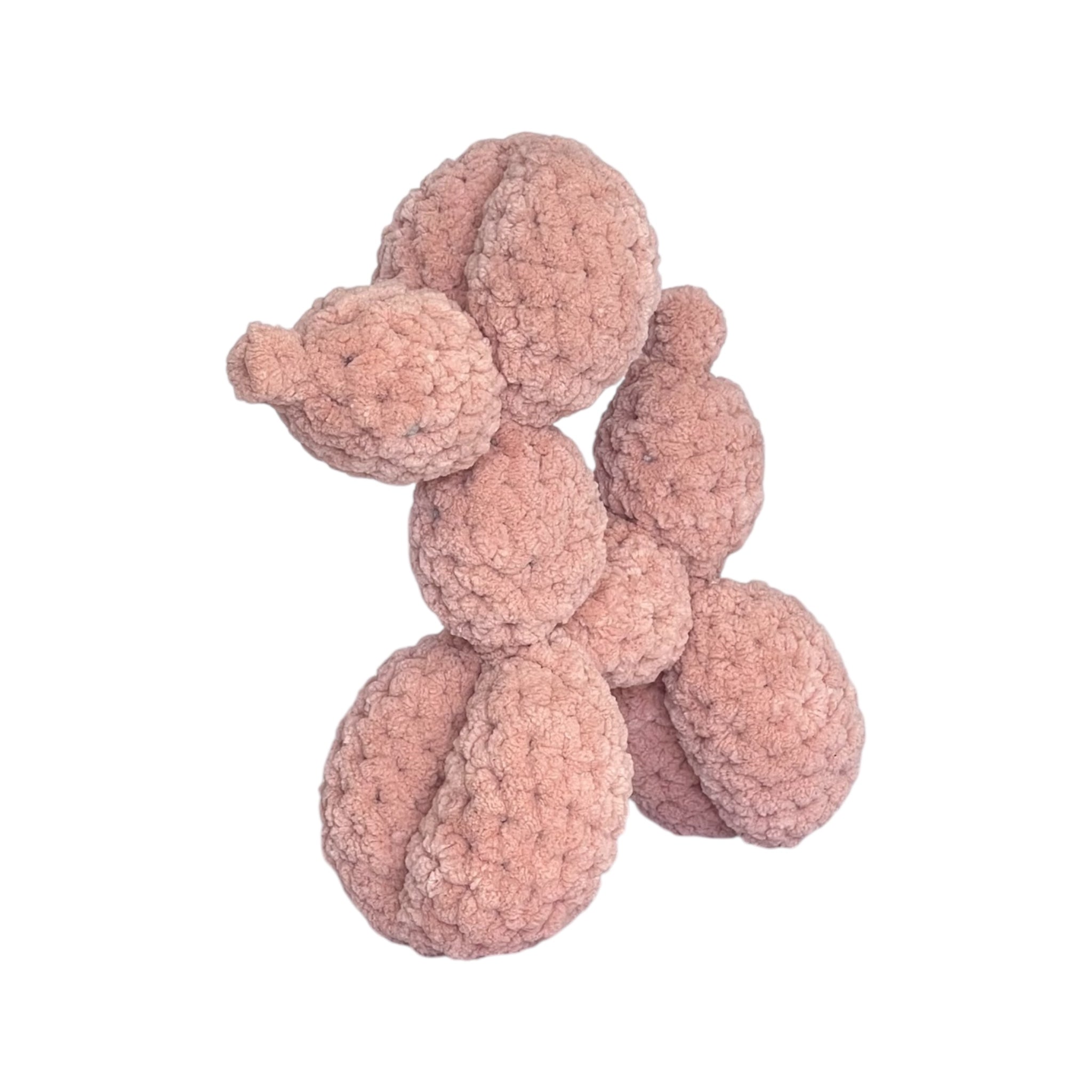 Amigurumi Balon Köpek Oyuncak – El Yapımı Örgü Dekor ve Hediye | Zovi