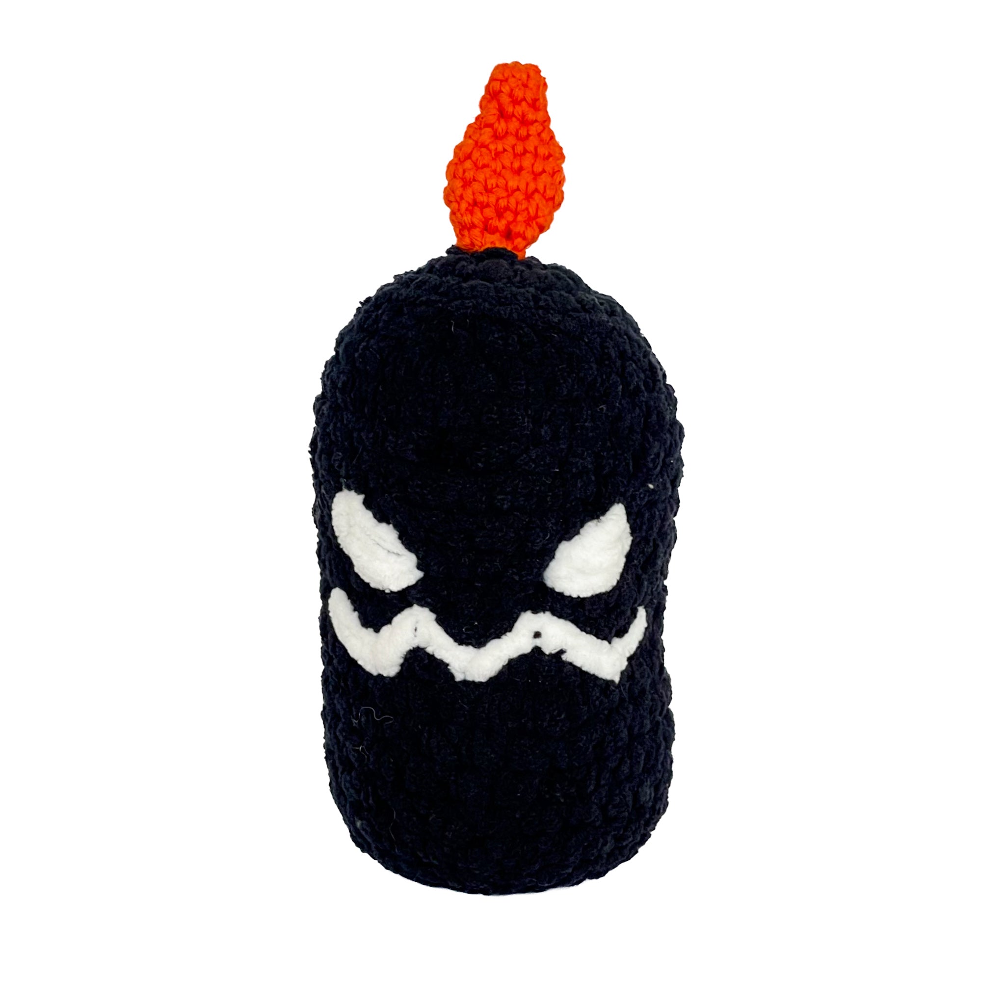 Örgü Cadılar Bayramı Mumu Oyuncak – Amigurumi El Yapımı Halloween Dekoru | Zovi