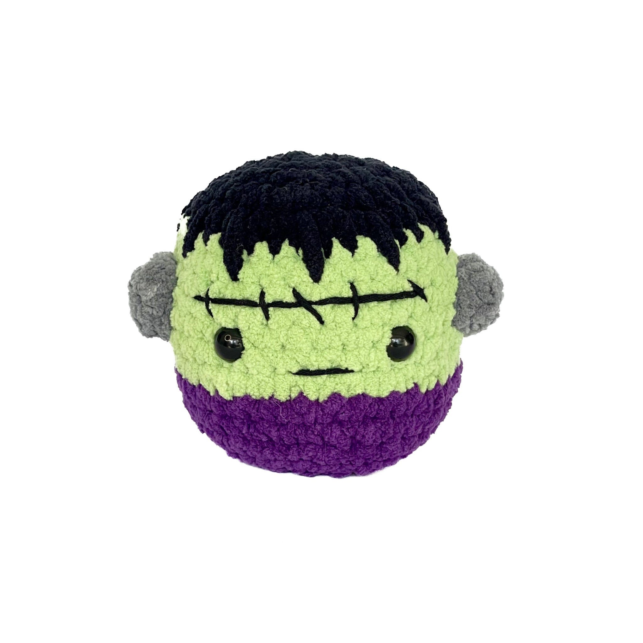 Örgü Canavar Frankenstein Oyuncak – Amigurumi El Yapımı Halloween Dekoru | Zovi
