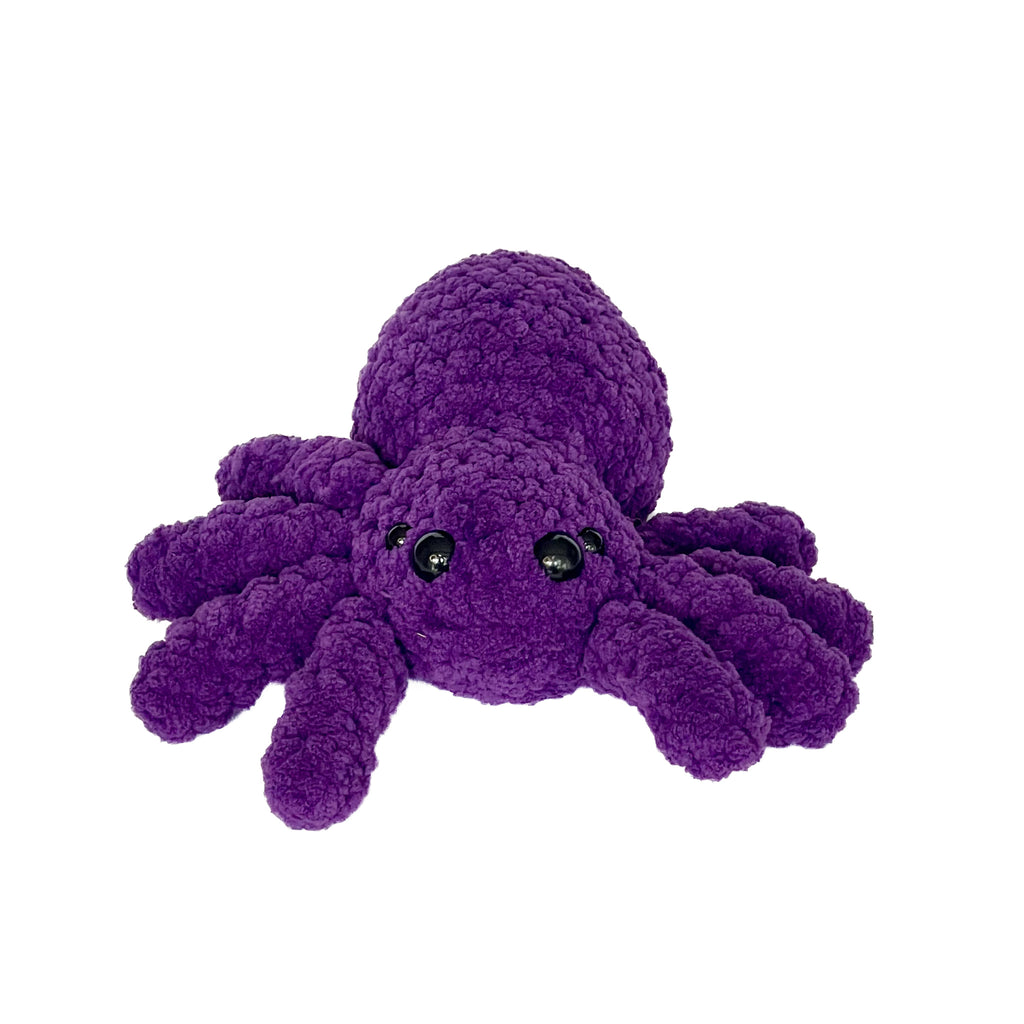 Örgü Örümcek Oyuncak – Amigurumi El Yapımı Halloween Dekoru | Zovi