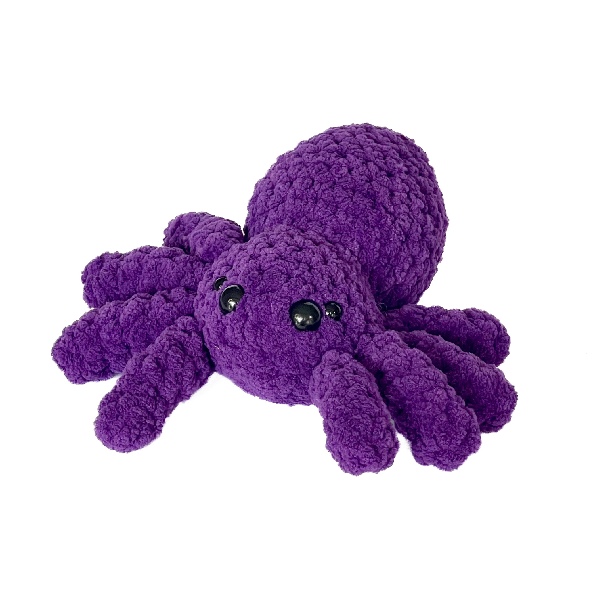 Örgü Örümcek Oyuncak – Amigurumi El Yapımı Halloween Dekoru | Zovi
