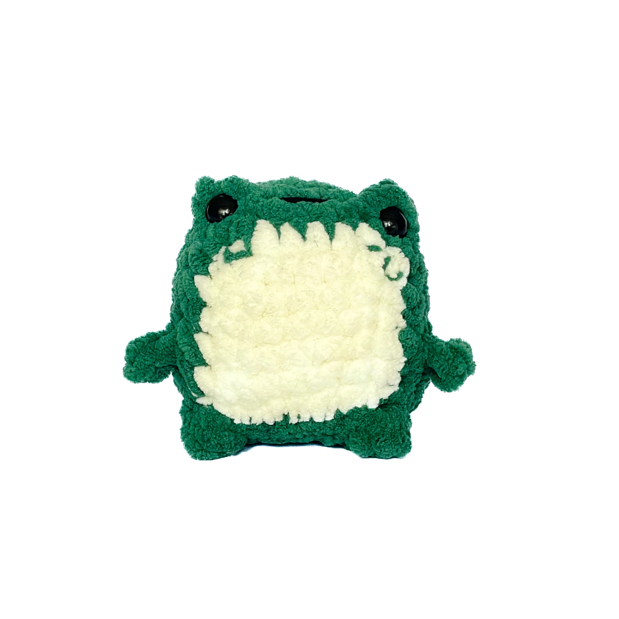 Örgü Kurbağa Oyuncak – Amigurumi El Yapımı Bebek ve Çocuk Oyuncağı | Zovi
