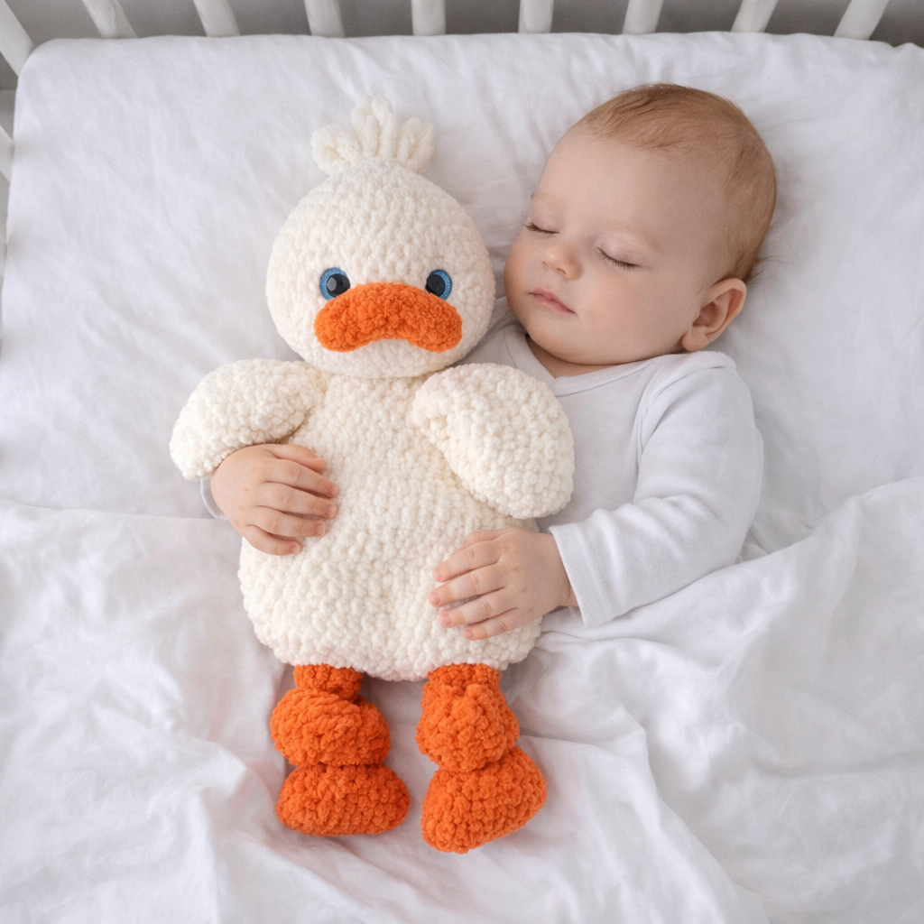 Ördek Peluş Oyuncak – Bebek Uyku Arkadaşı | Zovi