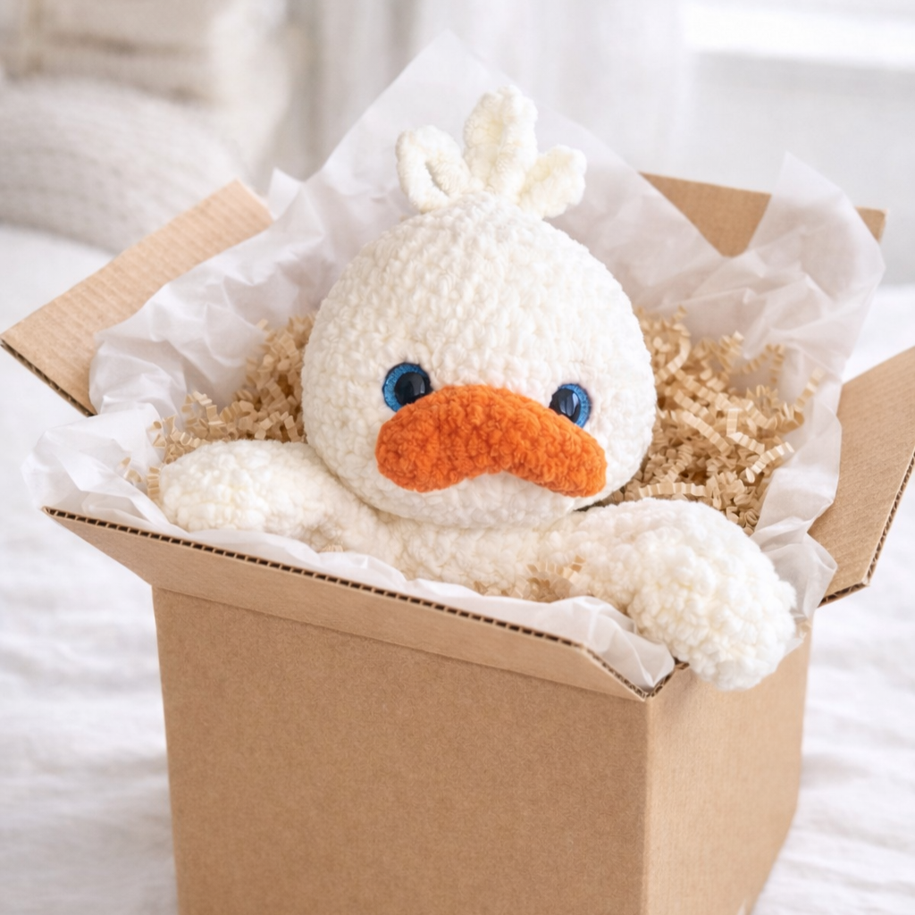 Ördek Peluş Oyuncak – Bebek Uyku Arkadaşı | Zovi