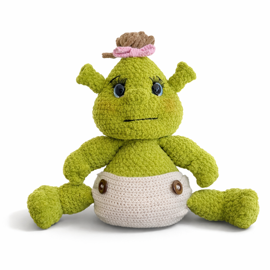 Bebek Yeşil Dev Peluş Oyuncak | Zovi