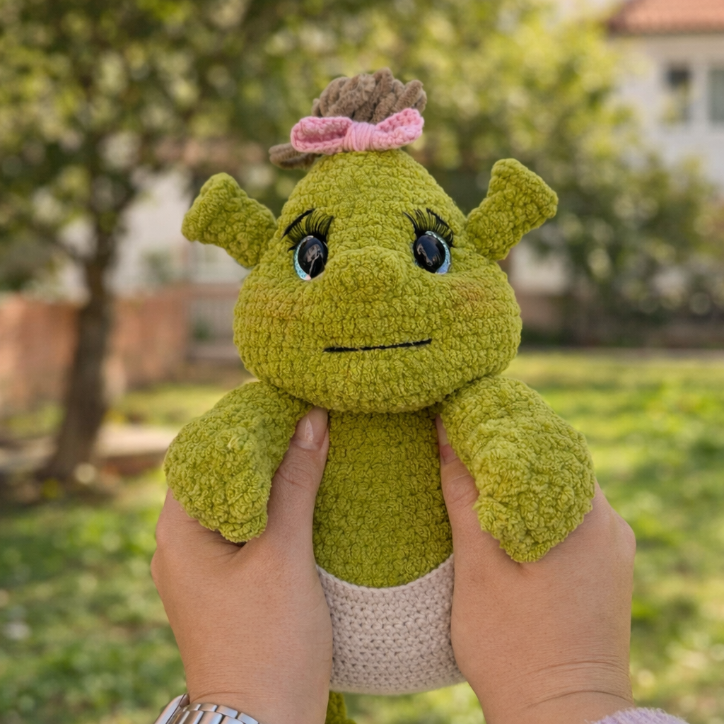 Bebek Yeşil Dev Peluş Oyuncak | Zovi