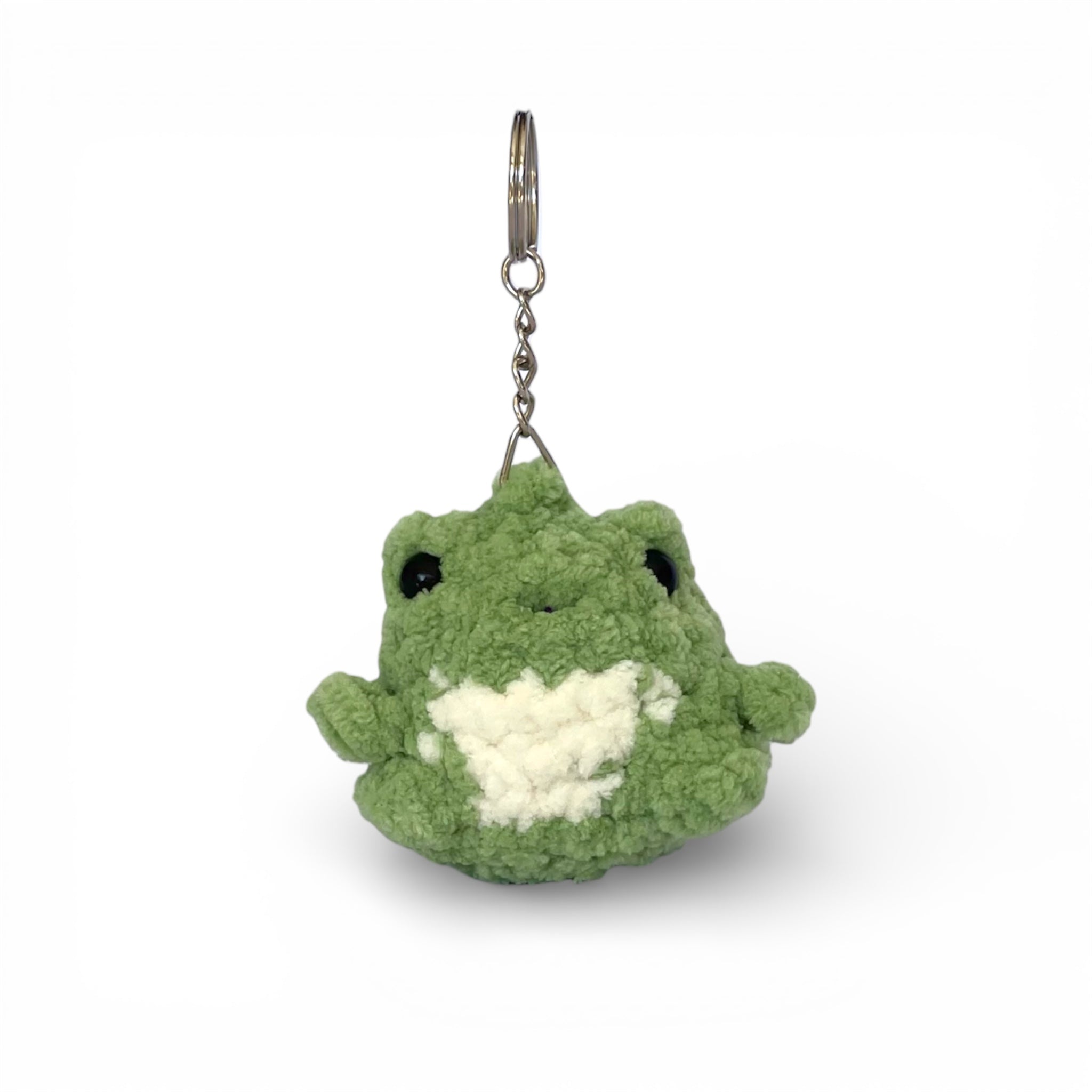 Sakız Şişiren Kurbağa Anahtarlık - Balonlu Peluş Oyuncak Anahtarlık | Zovi