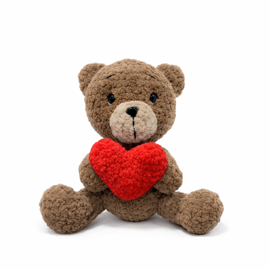 Kalp Tutan Ayıcık Peluş Oyuncak | Zovi