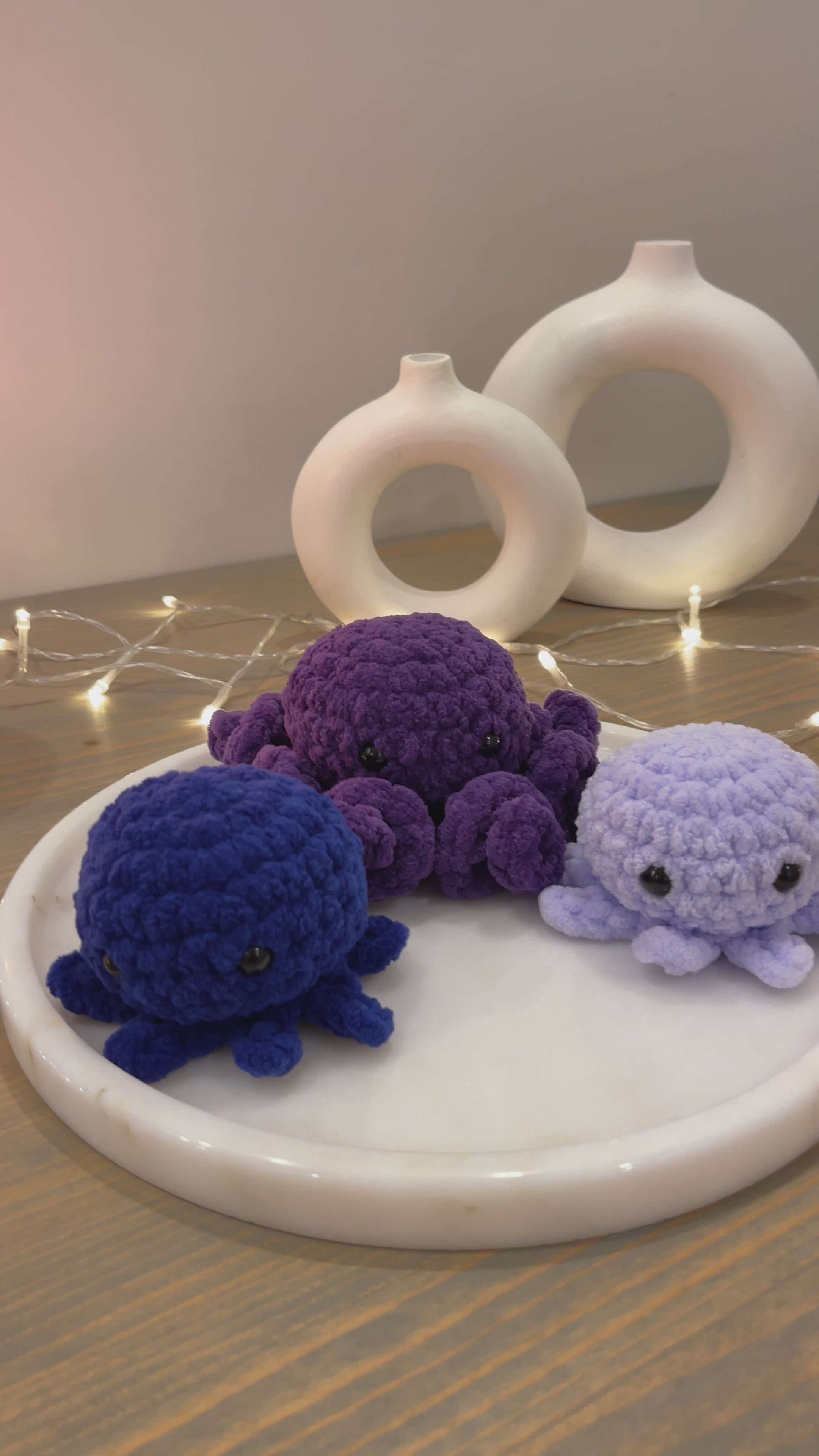 Amigurumi Kıvırcık Ahtapot Oyuncak – El Yapımı Bebek Oyuncağı | Zovi