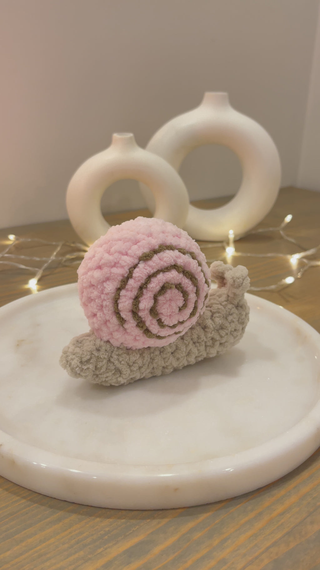Amigurumi Salyangoz Oyuncak – El Yapımı Örgü Bebek Oyuncağı | Zovi