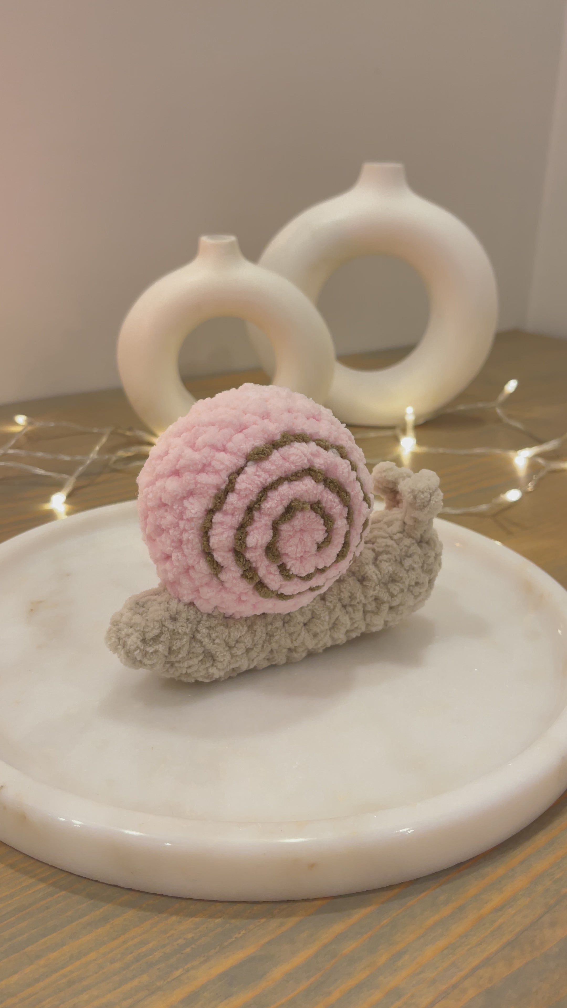 Amigurumi Salyangoz Oyuncak – El Yapımı Örgü Bebek Oyuncağı | Zovi