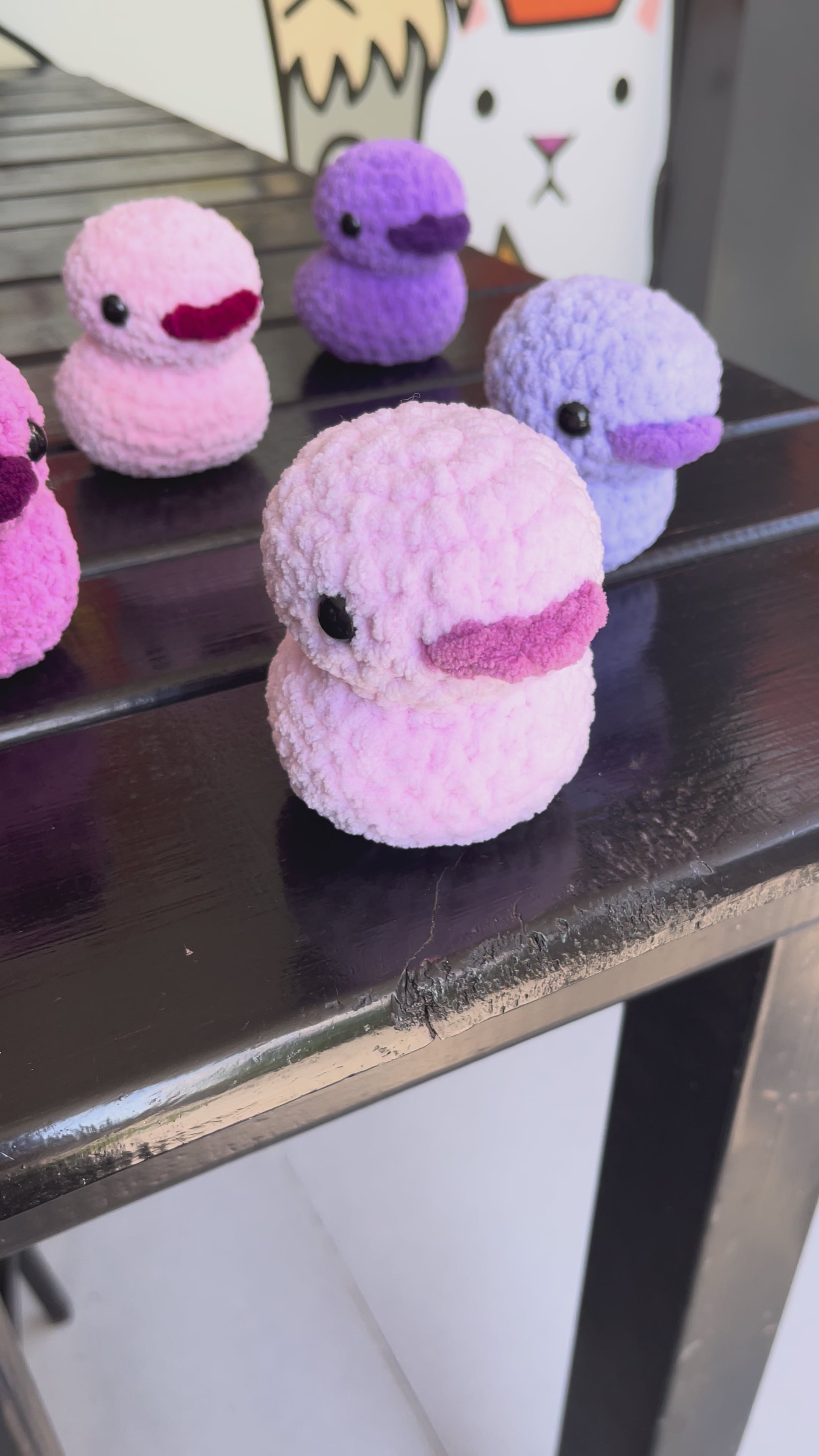 Örgü Ördek Oyuncak – Amigurumi El Yapımı Çocuk Oyuncağı | Zovi