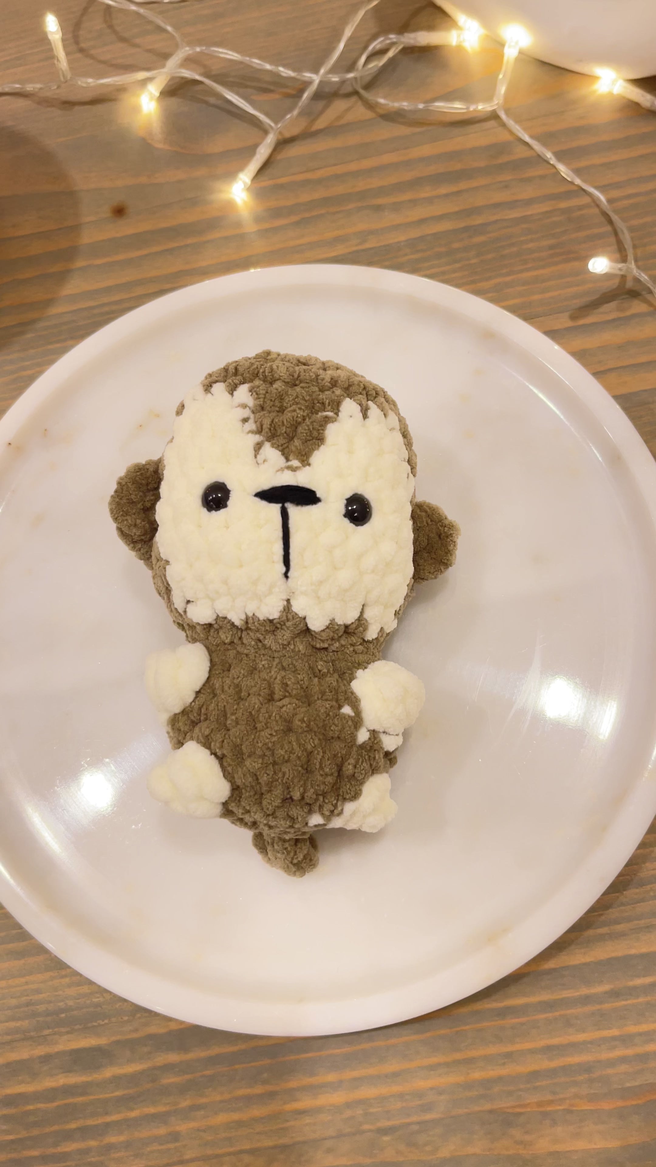 Örgü Maymun Oyuncak – Amigurumi El Yapımı Çocuk Oyuncağı | Zovi