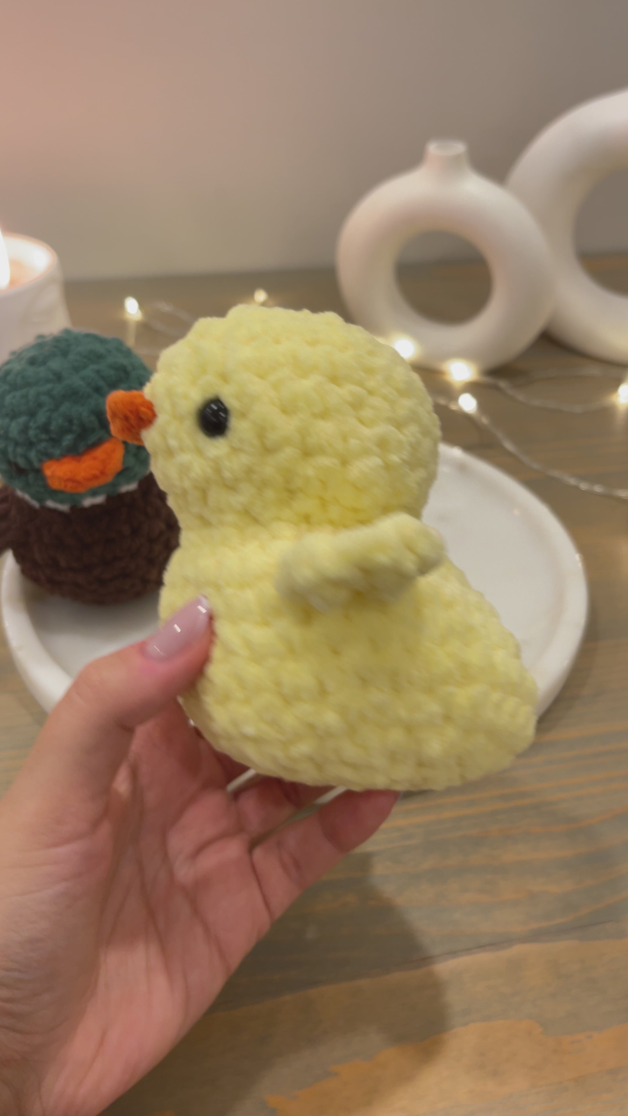 Amigurumi Kanatlı Ördek Oyuncak – El Yapımı Bebek Oyuncağı | Zovi