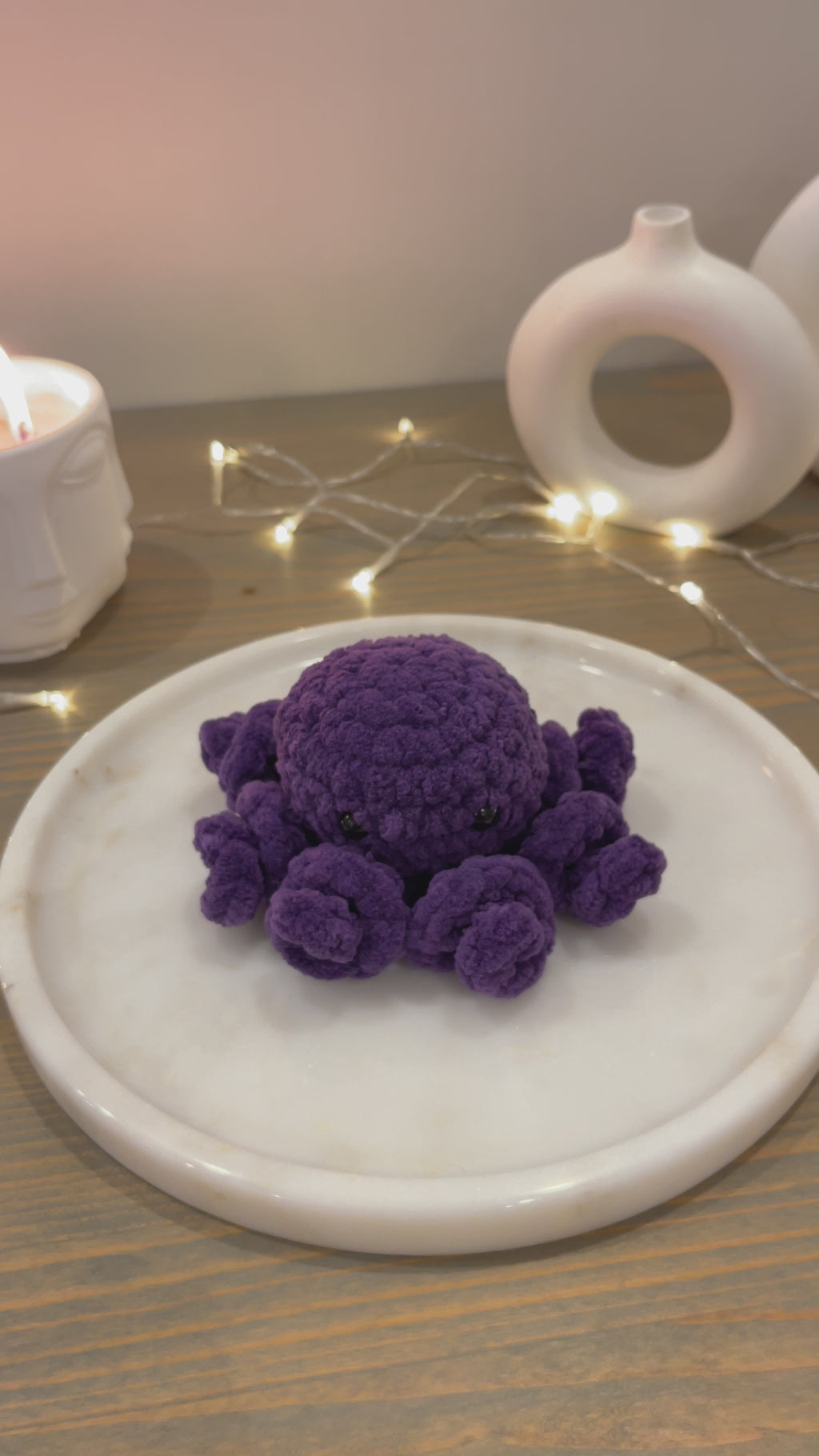 Amigurumi Kıvırcık Ahtapot Oyuncak – El Yapımı Bebek Oyuncağı | Zovi