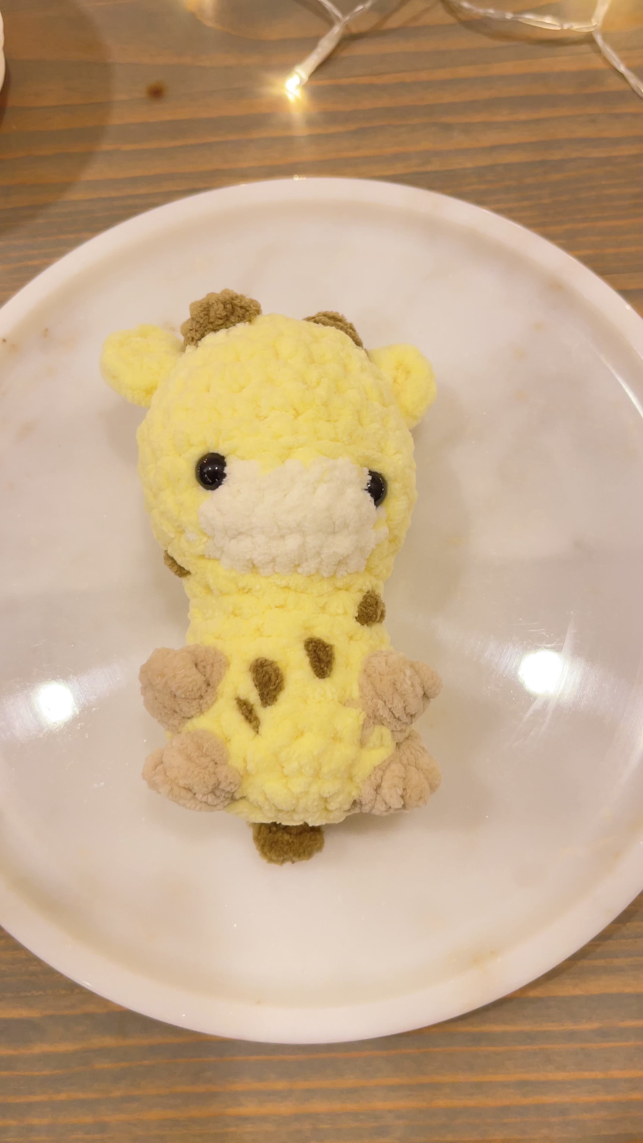 Amigurumi Zürafa Oyuncak – El Yapımı Örgü Bebek Hediyesi | Zovi