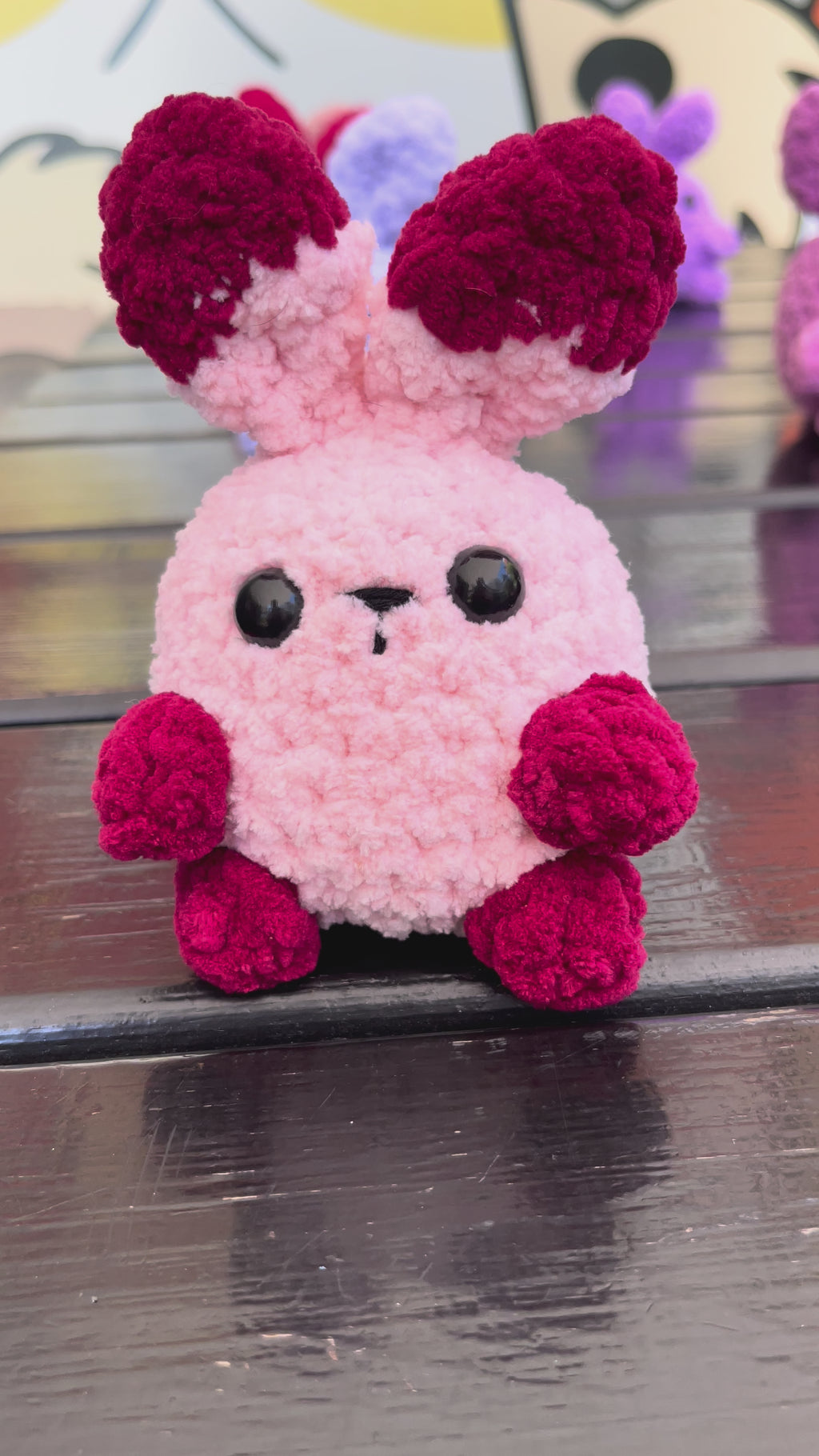 Örgü Tavşan Oyuncak – Amigurumi El Yapımı Bebek Oyuncağı | Zovi