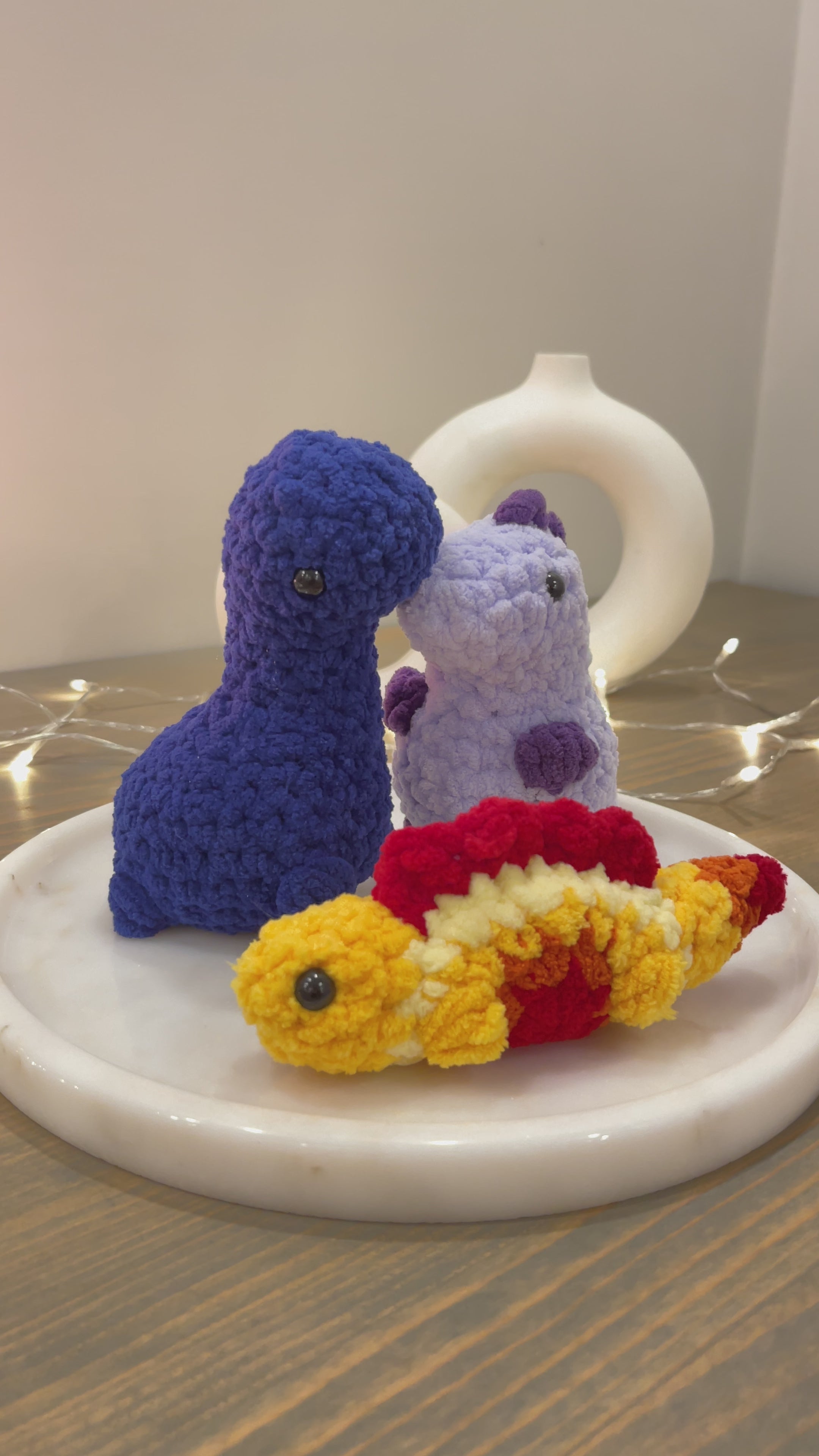 Amigurumi Dinozor Dino Oyuncak – El Örgüsü Bebek Hediyesi | Zovi